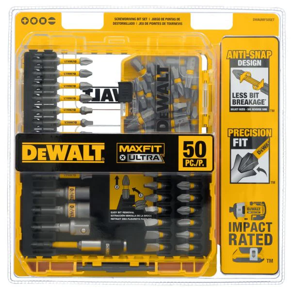 DEWALT MaxFit™ Ultra 50Pc Screwdriving Set