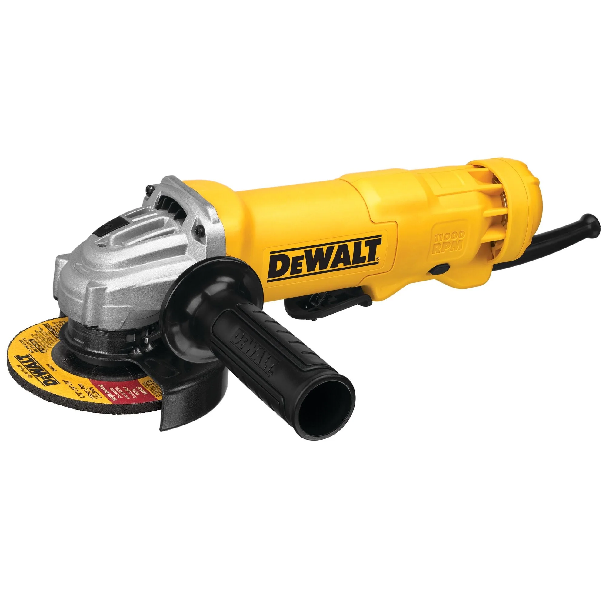 4-1/2" (115mm) 11 Amp Small Angle Grinder With Wheel