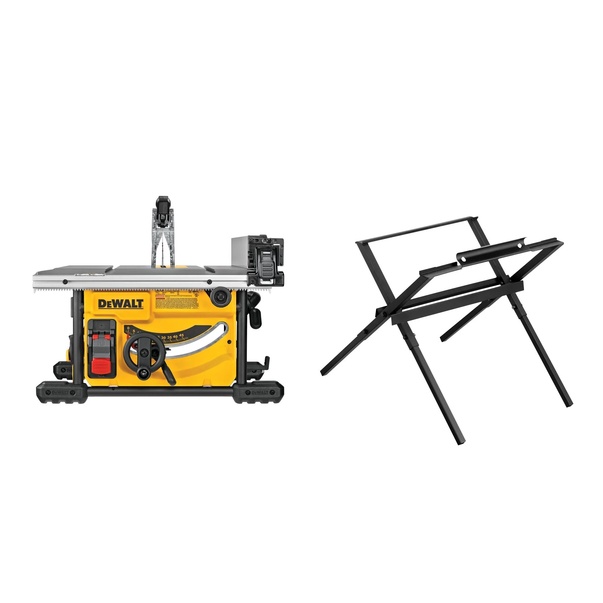 15 Amp Corded 8-1/4 in. Compact Jobsite Table saw with Bonus Compact Table Saw Stand