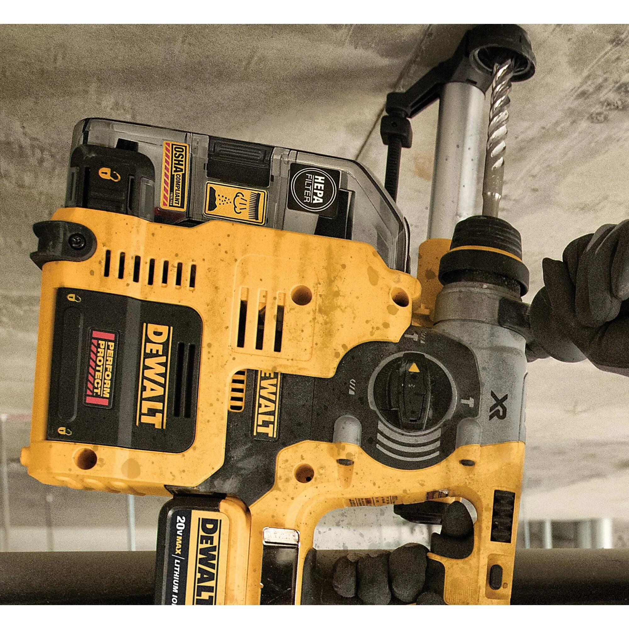 DEWALT Table 1 compliant filter box asembly