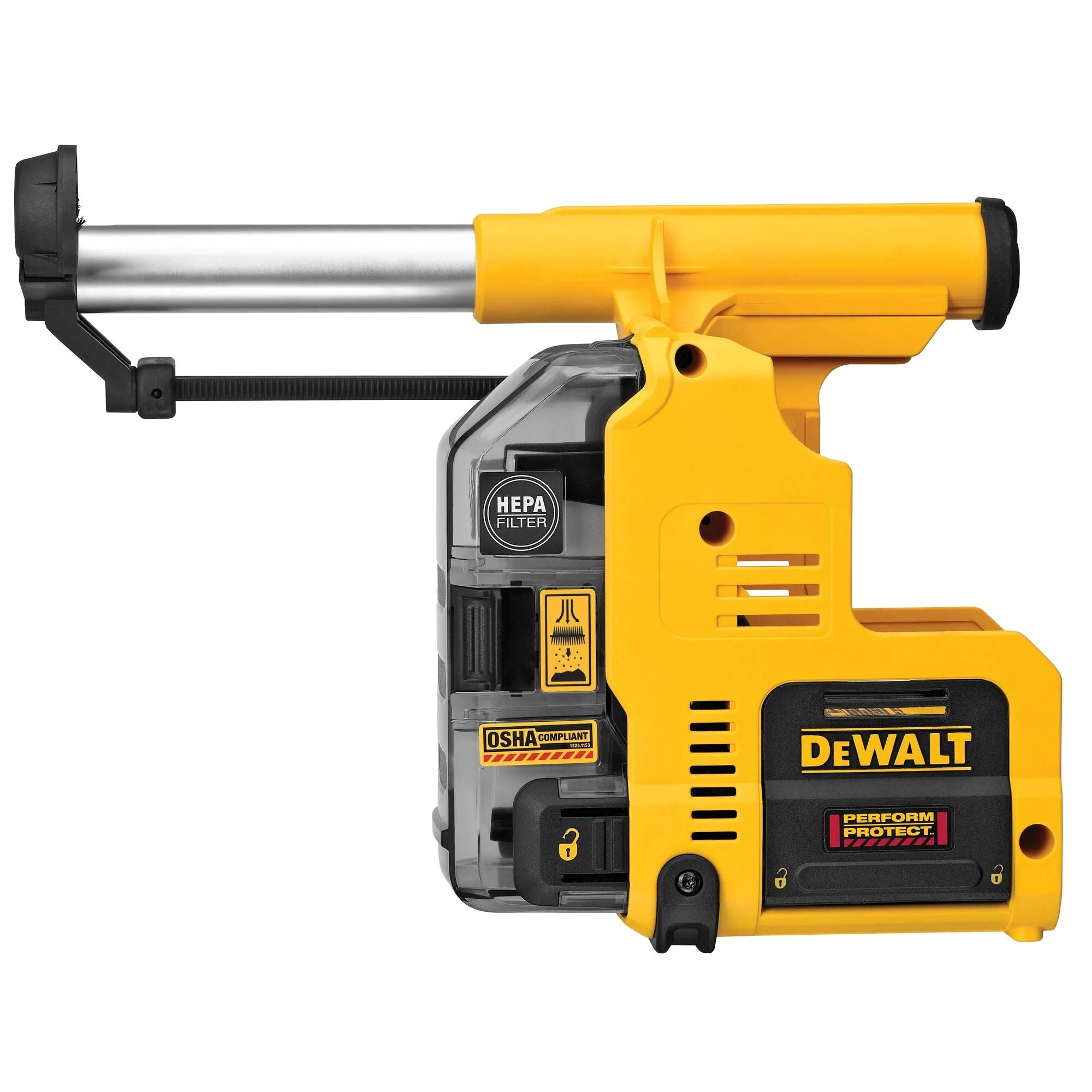 DEWALT Onboard Rotary Hammer Dust Extractor For 1-Inch Sds Plus Hammers