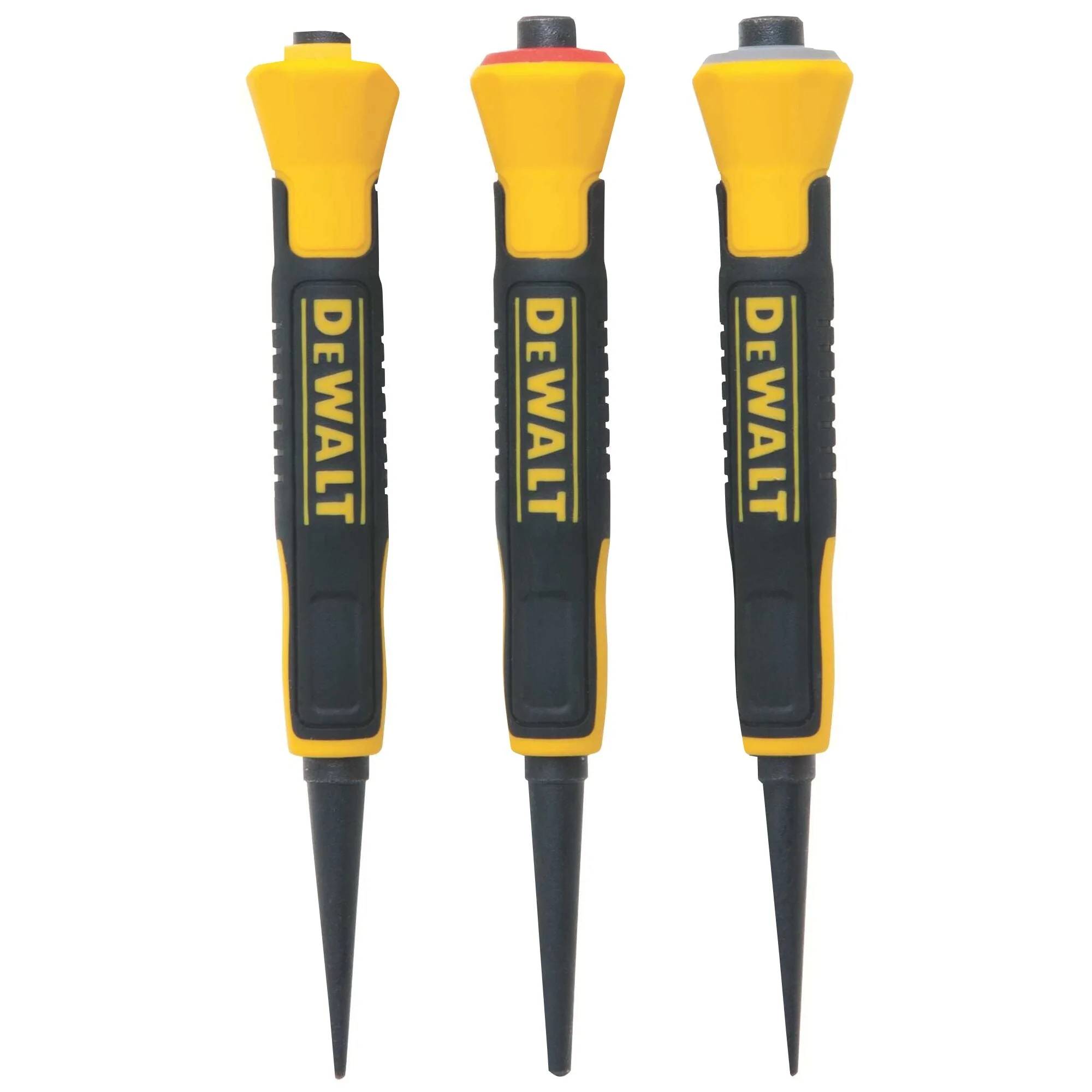 DEWALT 1/32", 2/32", 3/32" Bi-Material Nail Sets