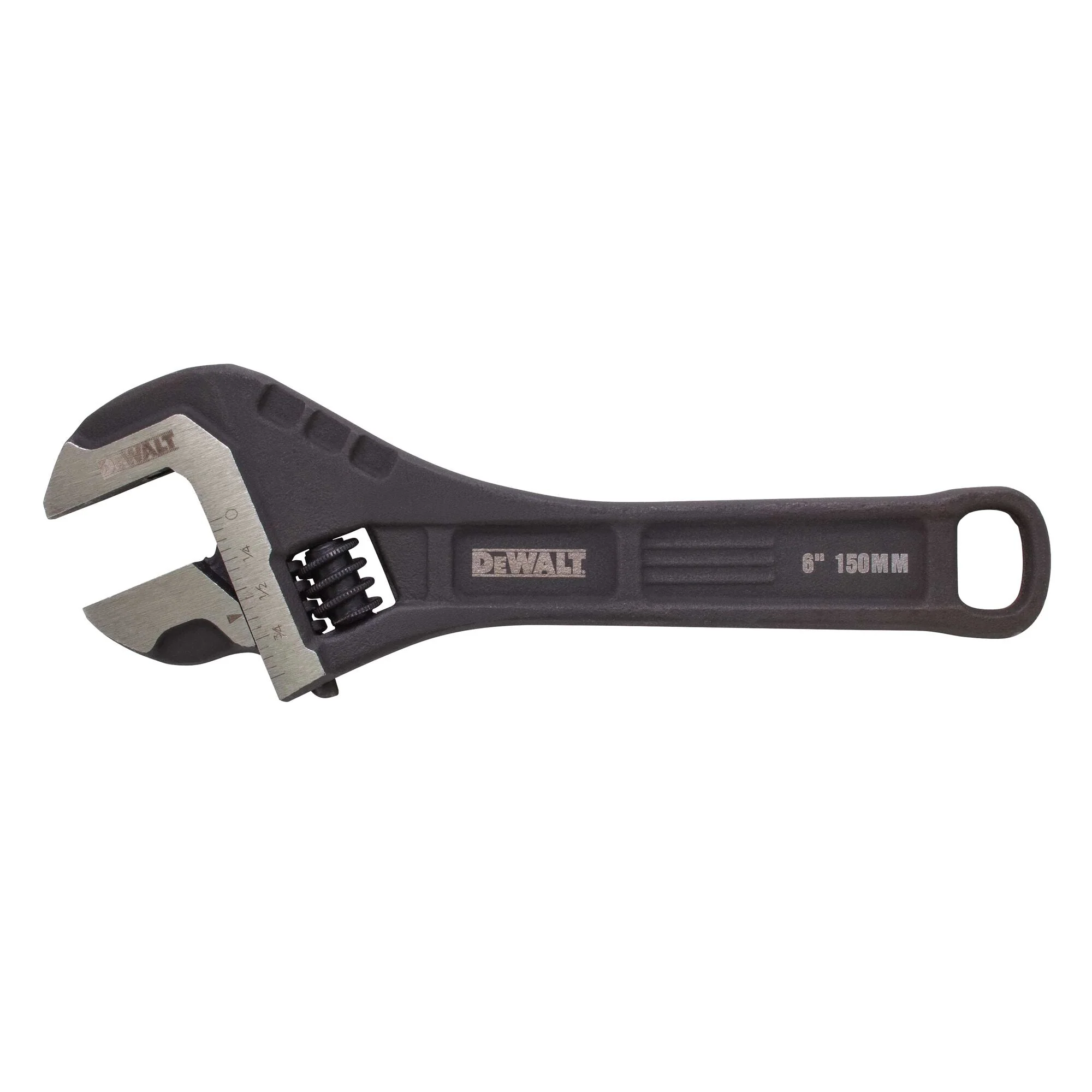 DEWALT 6" All-Steel Adjustable Wrench - Image 2