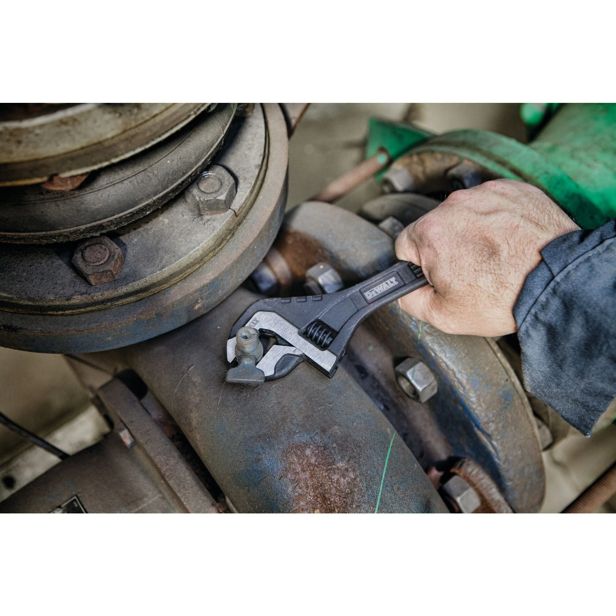 DEWALT 10" All-Steel Adjustable Wrench