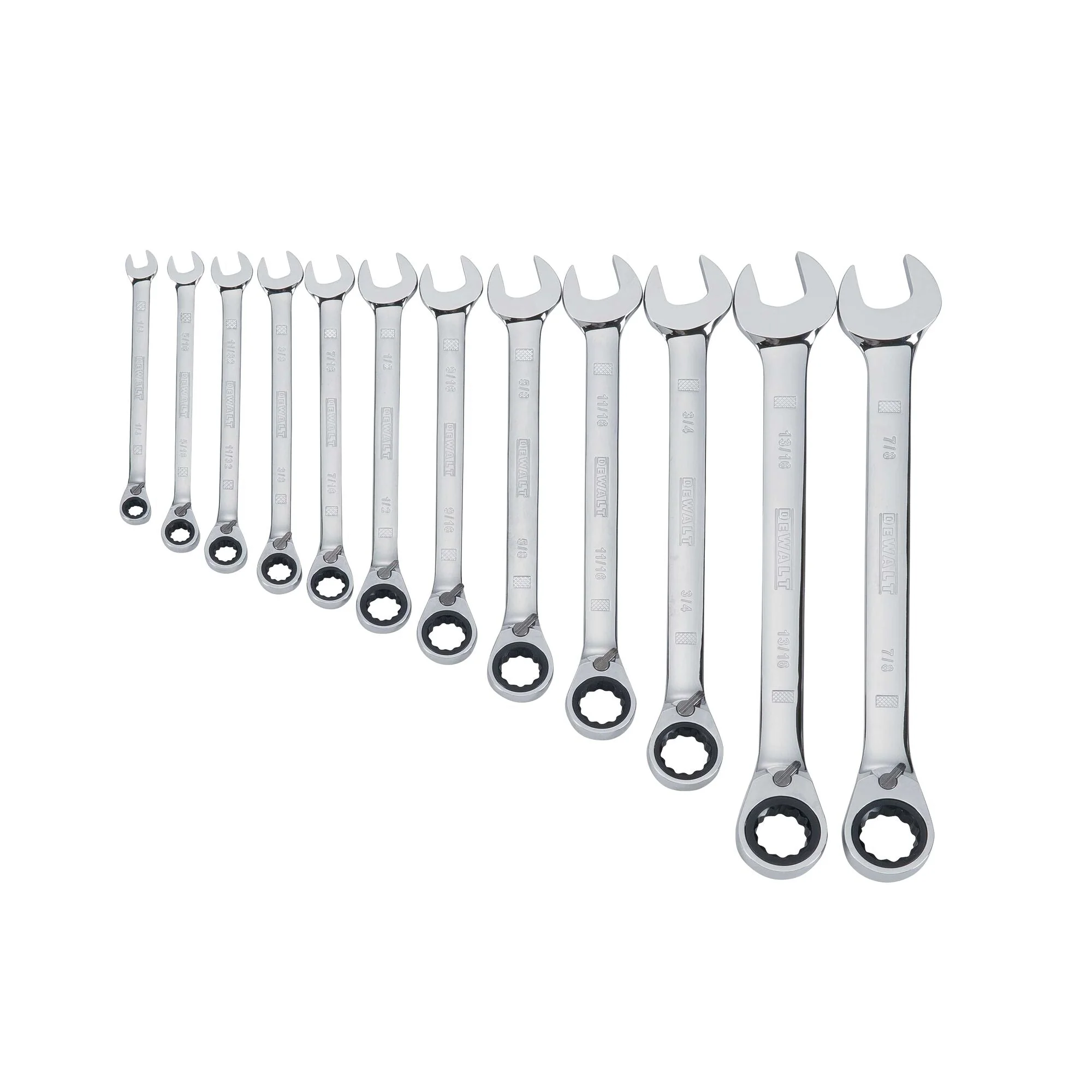 DEWALT Ratcheting Wrench Set, Mm, 12-Piece