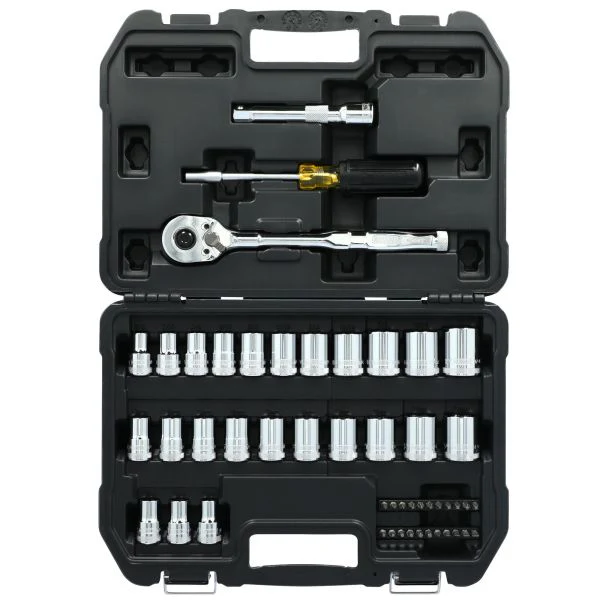 DEWALT TOUGHSERIES 49 pc. 1/2 in. Drive Mechanics Tool Set