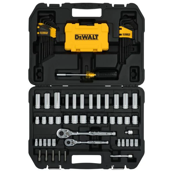 DEWALT TOUGHSERIES 96 pc. 1/4 in. and 3/8 in. Mechanics Tool Set