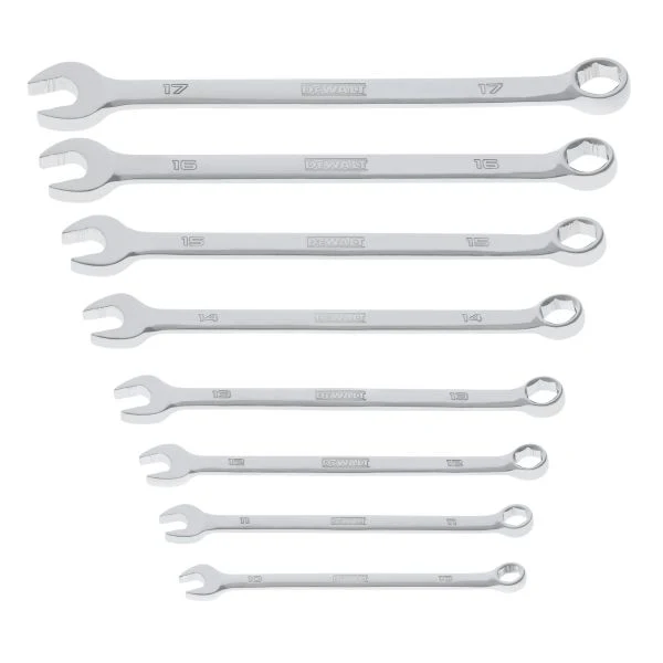 DEWALT TOUGHSERIES 8-Piece Metric Combination Wrench Set
