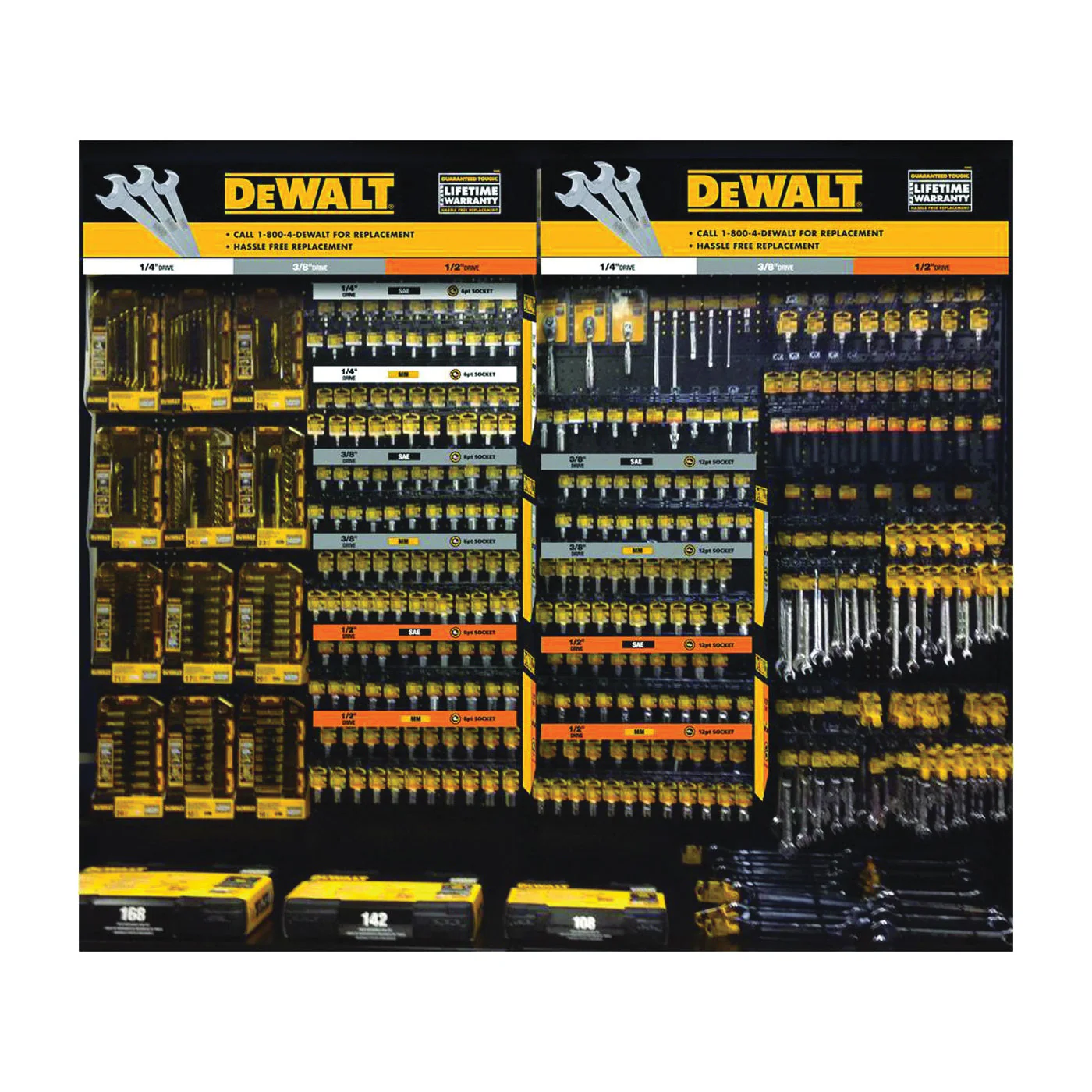 DEWALT Product Box 22Pc 3/4 Dr Ratchet And Accy