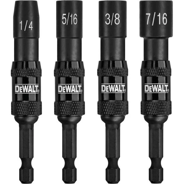 4-Piece Impact Ready Magnetic Nut Driver Set