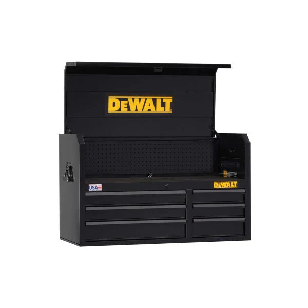 DEWALT 700S 41In 6Drw Open Till Chest Black