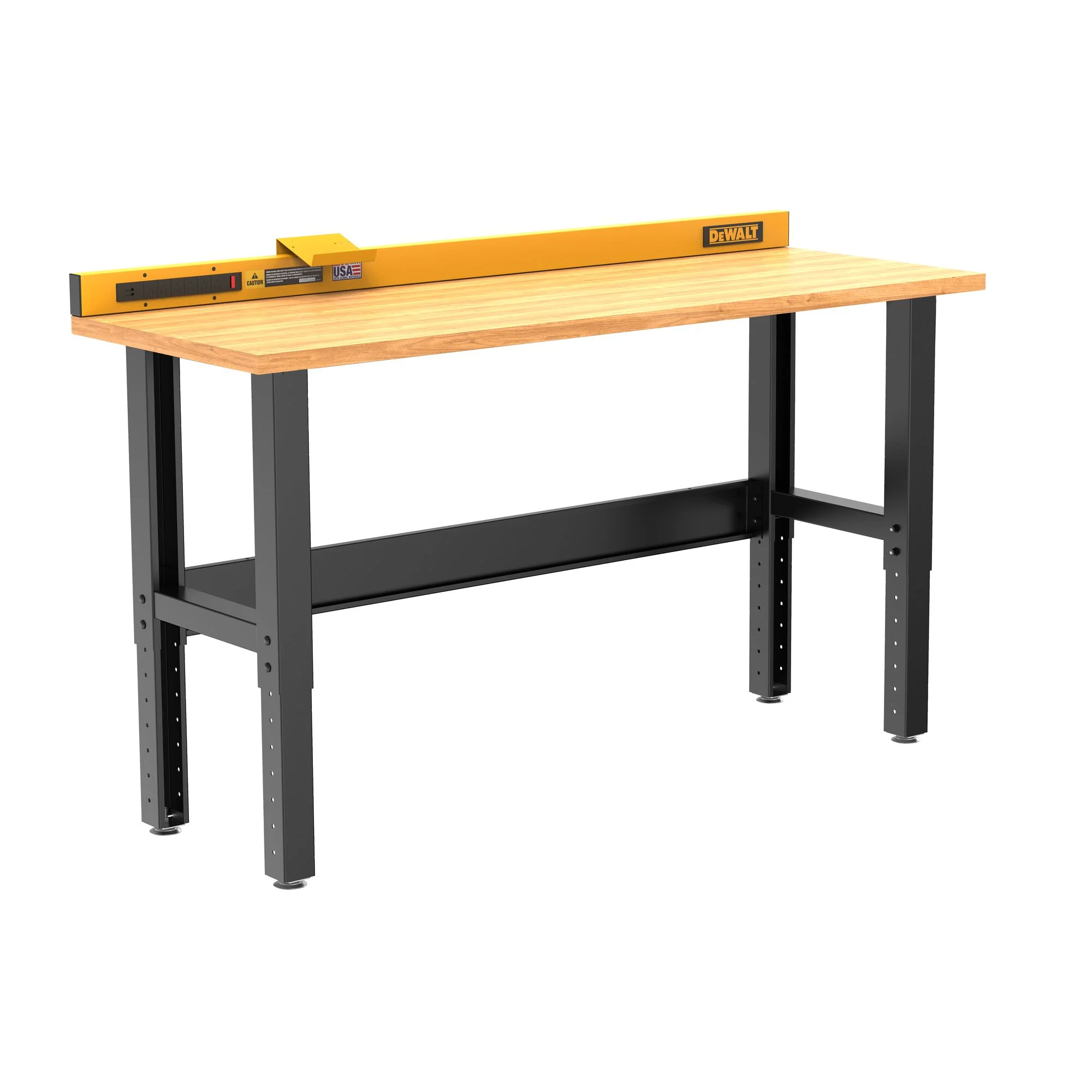DEWALT 6 Ft. Workbench With Butcher Block Wood Top