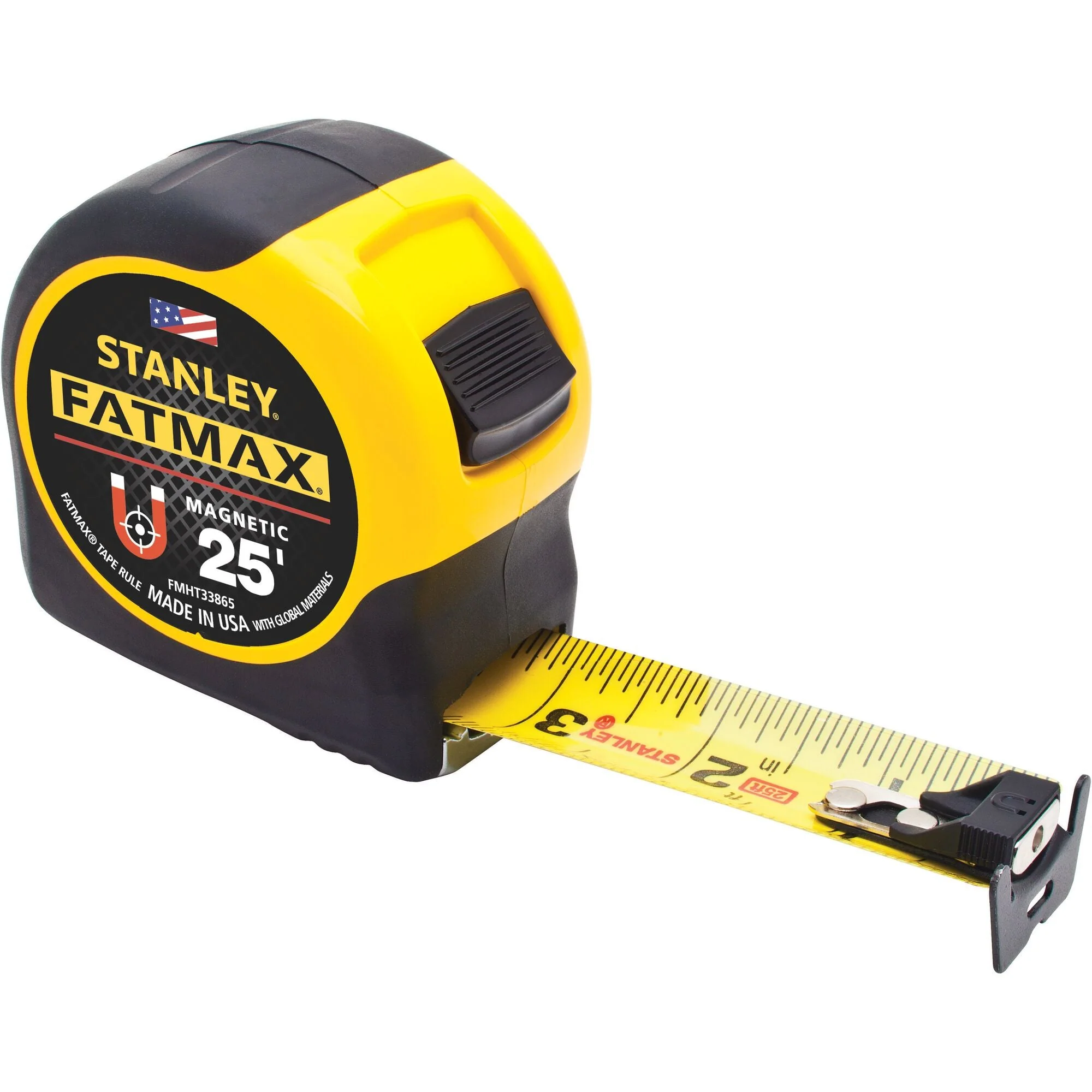 STANLEY Tape Cc 25Ft Magnetic Hook
