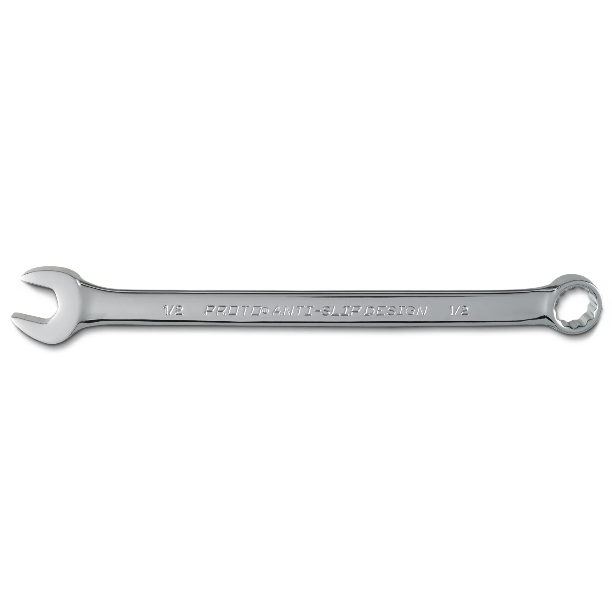 12 Point 1/2" Full Polish Combination Wrench