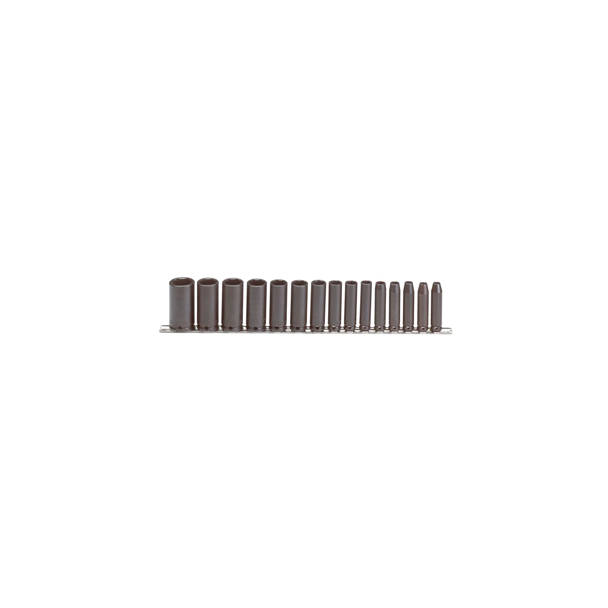 PROTO 3/8" Drive 15 Piece Deep Impact Socket Set - 6 Point