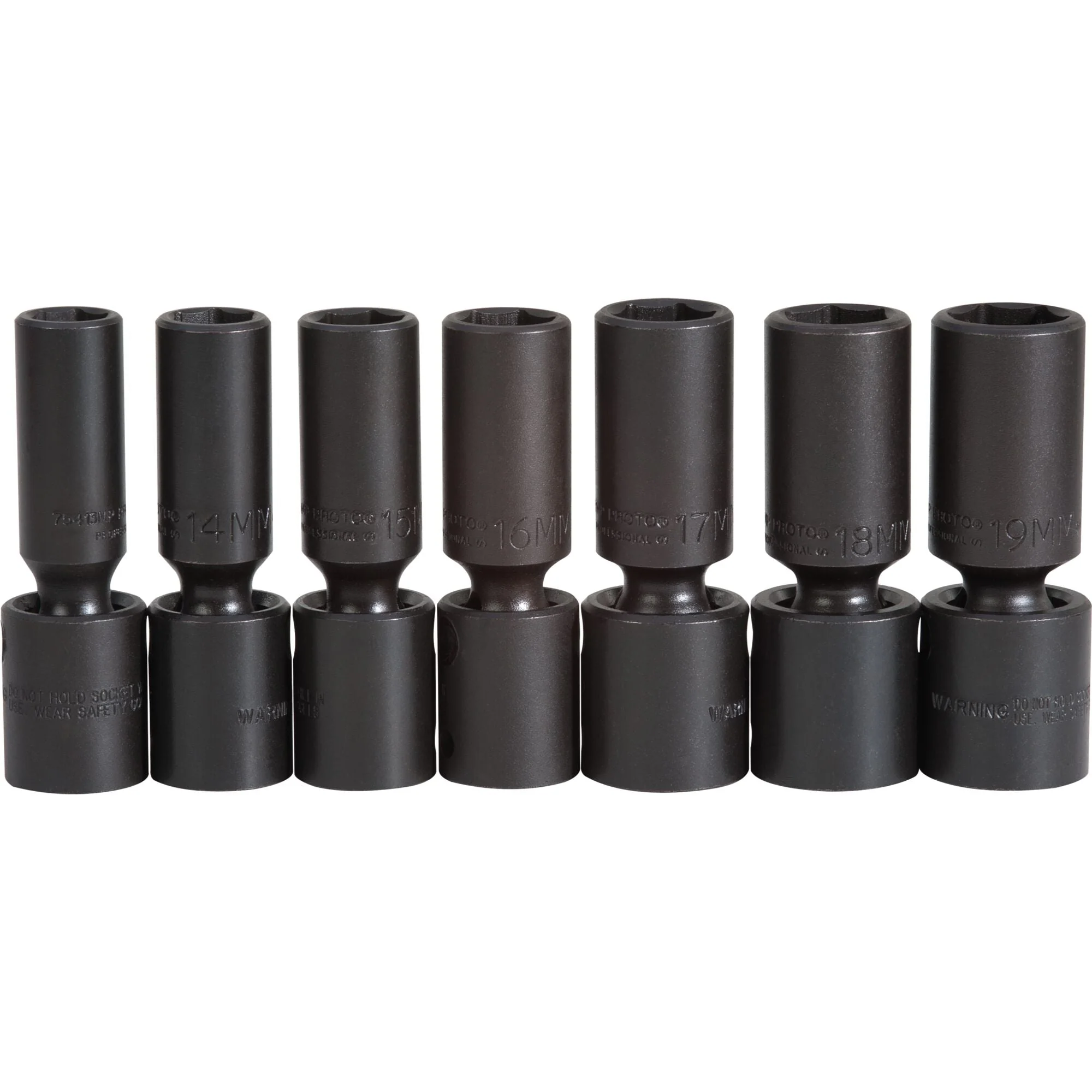 PROTO 1/2Dr 7Pc Dp Imp Univ Skt Set