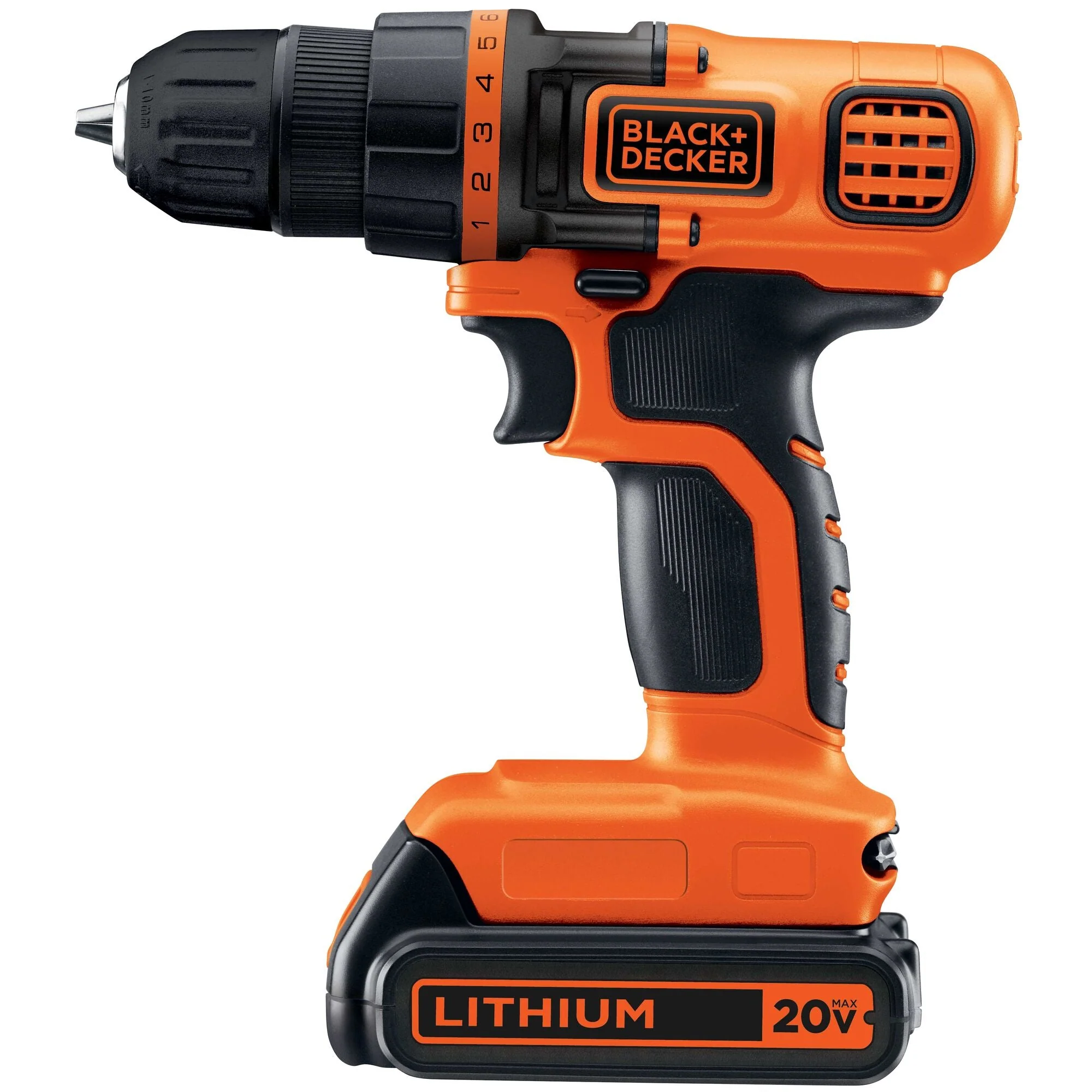 BLACK+DECKER 20V MAX* Cordless Drill / Driver, 3/8-Inch