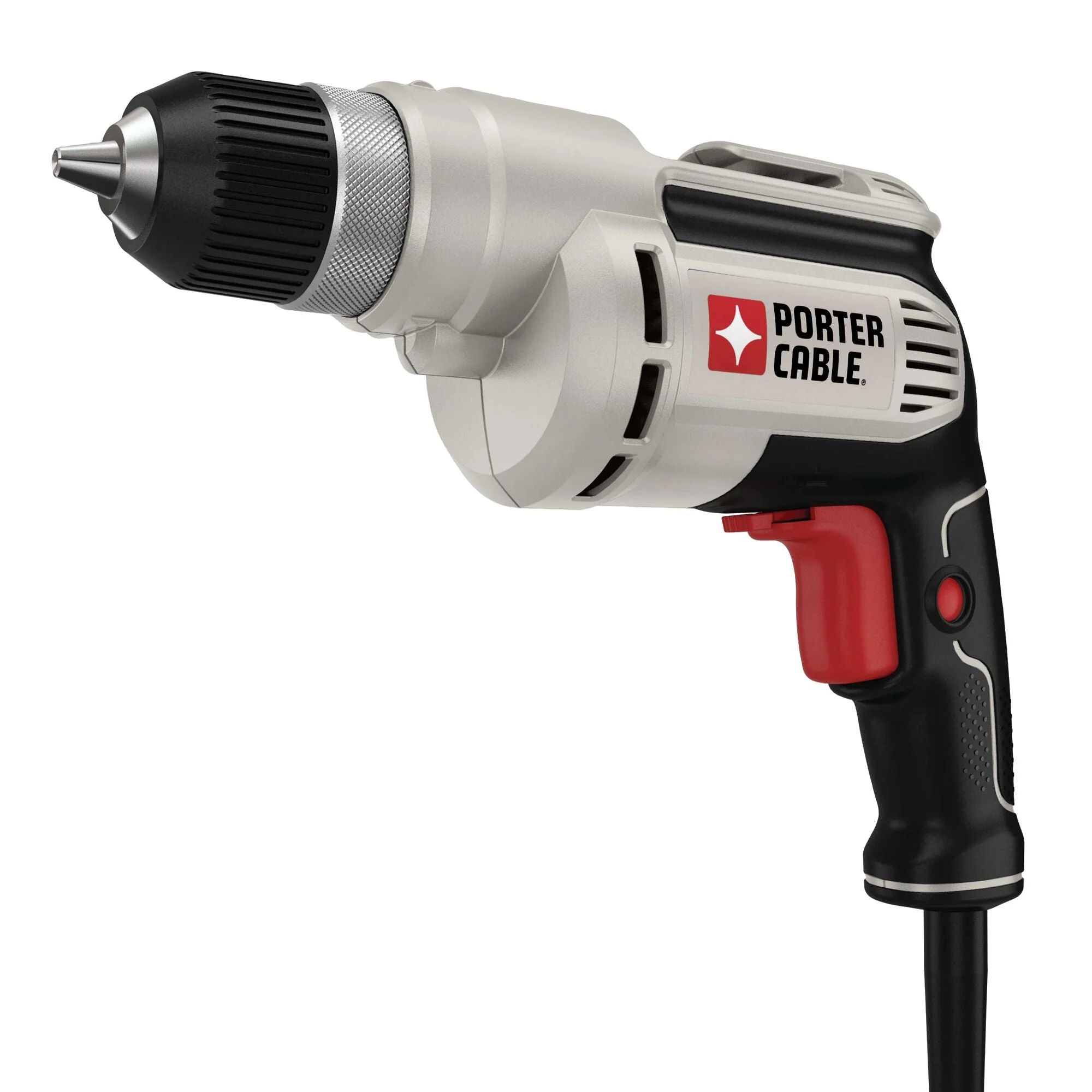 PORTER-CABLE Corded Drill, Variable Speed, 6-Amp, 3/8-Inch