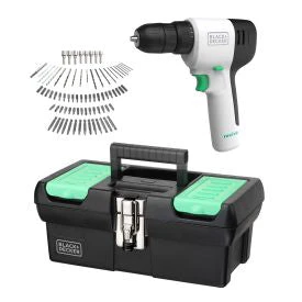 BLACK+DECKER reviva™ 12V MAX* MAX Drill/Driver Kit - REVCDD12CASTB