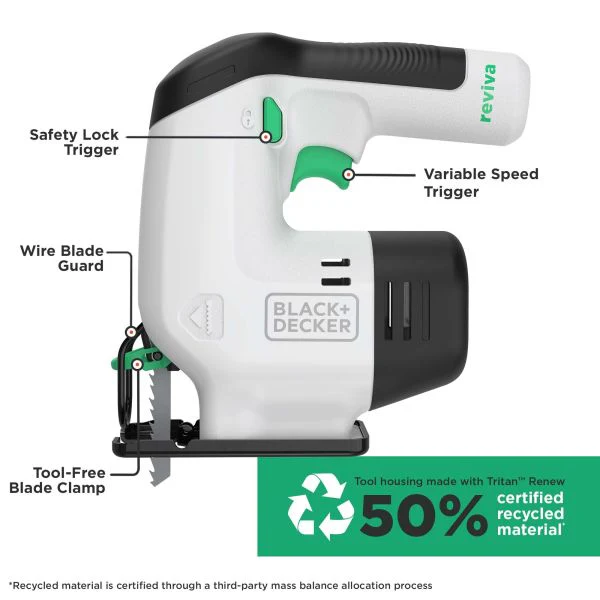 BLACK+DECKER reviva™ 12V MAX* Jigsaw - REVCJS12C