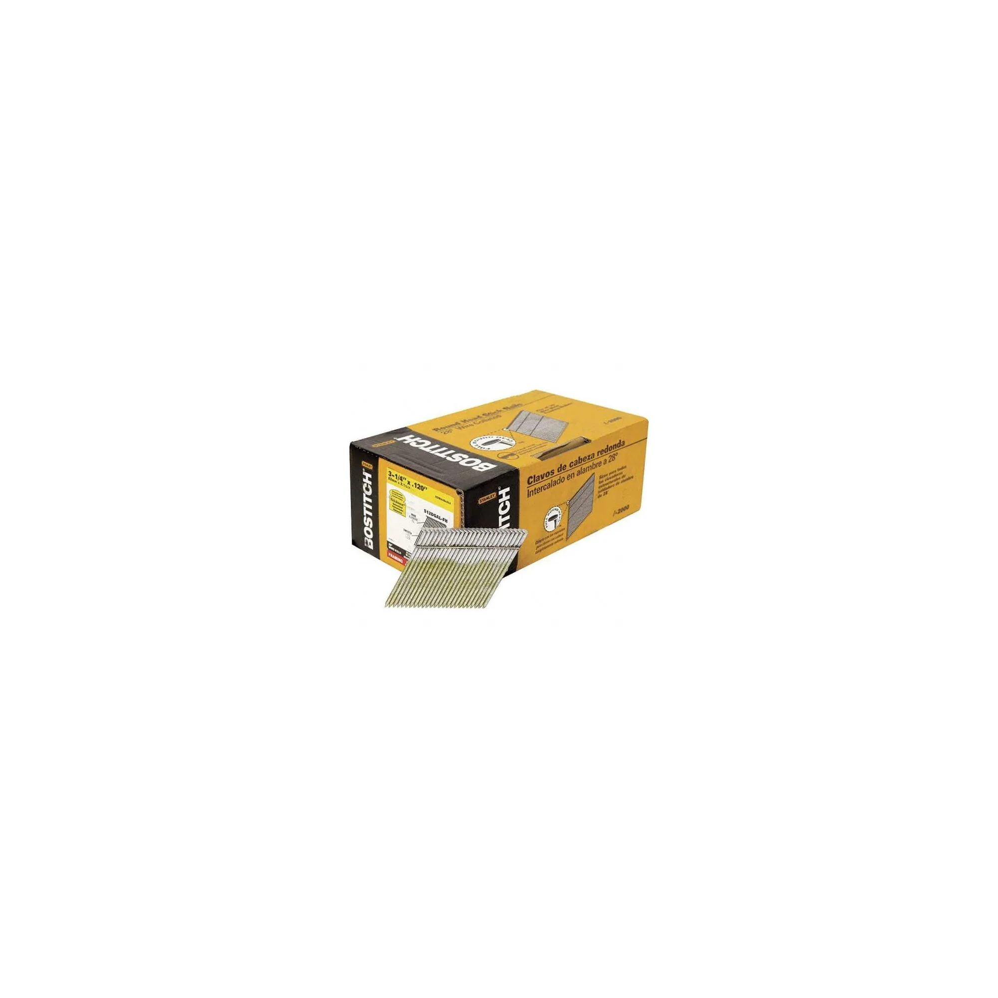 BOSTITCH Nail,Stk,131,Rg,3-1/
