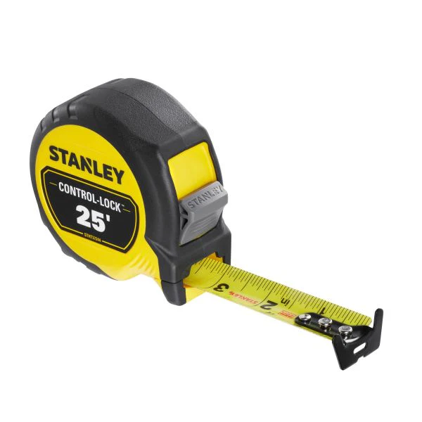 STANLEY 25 ft. CONTROL-LOCK Tape Measure
