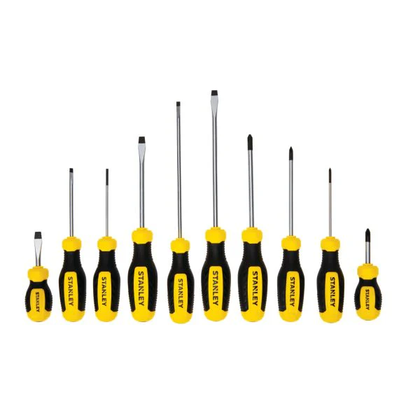 STANLEY 10 pc Screwdriver Set